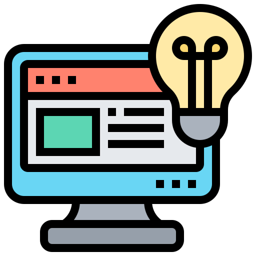 Web development Ikona