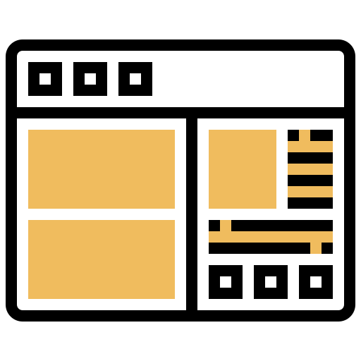 Web design icon