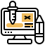 Web design ícono 64x64