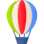 Hot air balloon icon 64x64