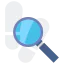 Magnifying glass icon 64x64