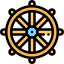 Dharma wheel icon 64x64