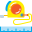 Measuring tape icon 64x64