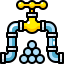 Gas pipe icon 64x64