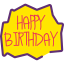 Happy birthday Ikona 64x64