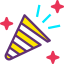 Confetti icon 64x64