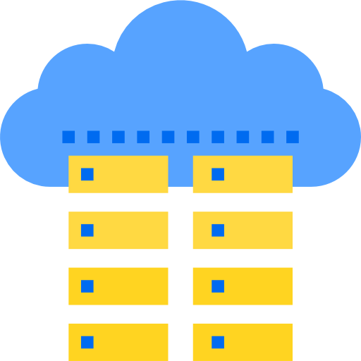 Cloud storage アイコン