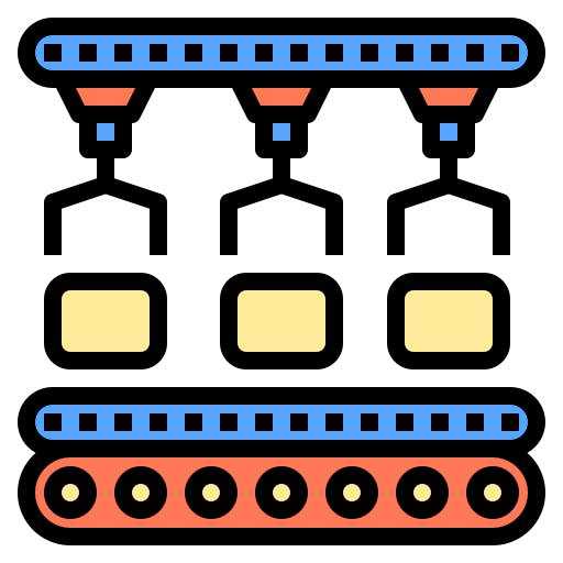 Robotic arm icon