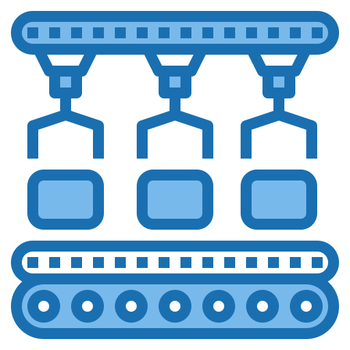 Robotic arm icon