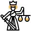 Знак правосудия иконка 64x64
