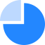 Pie chart icon 64x64