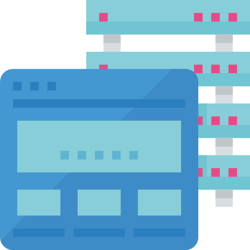Web hosting ícono
