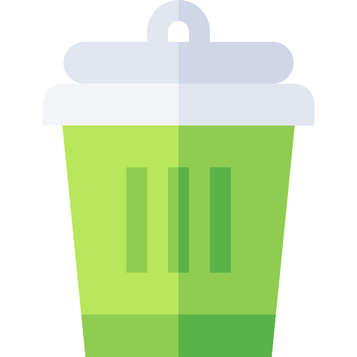 Trash can icon