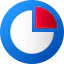 Pie chart icon 64x64
