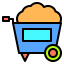 Wheelbarrow ícone 64x64