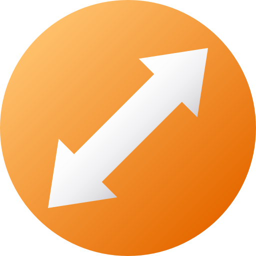 Diagonal arrow アイコン