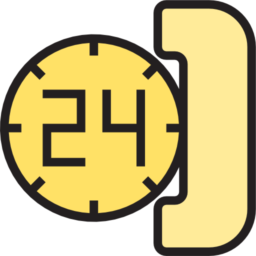 24 hours icon