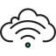 Cloud computing icon 64x64