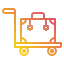 Luggage cart icon 64x64