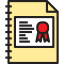 Certificate icon 64x64