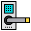 Smart lock icon 64x64