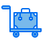 Luggage cart icon 64x64