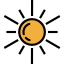 Sun icon 64x64