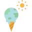 Global warming icon 64x64