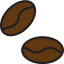Coffee beans ícone 64x64