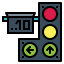 Traffic lights icon 64x64