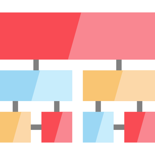 Hierarchical structure ícone