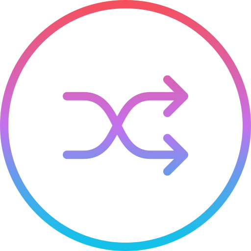Shuffle icon