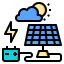 Solar cell icon 64x64