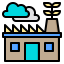 Eco factory icon 64x64