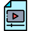 Видео файл иконка 64x64