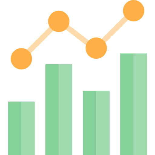 Bar graph icon