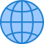 Globe grid ícono 64x64
