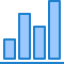 Bar chart icon 64x64