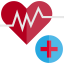 Heart rate icon 64x64