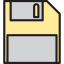 Floppy disk icon 64x64
