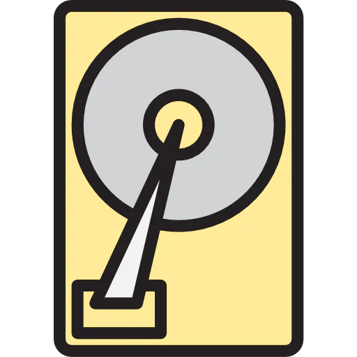 Hard disk biểu tượng