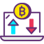 Bitcoin ícono 64x64