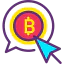 Bitcoin ícono 64x64