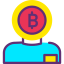 Bitcoin ícono 64x64