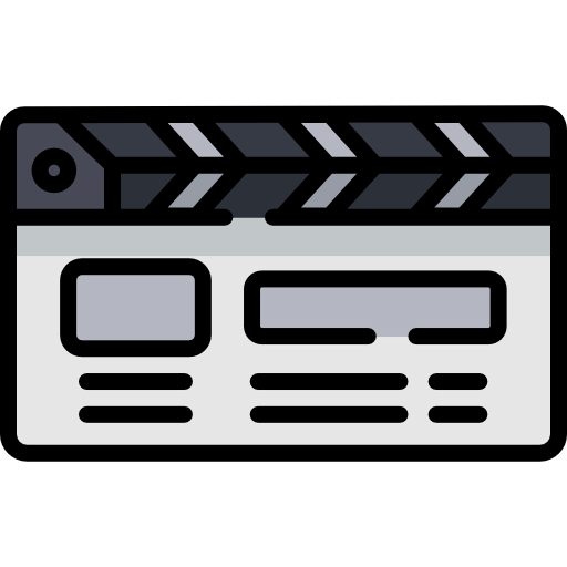 Clapperboard icon