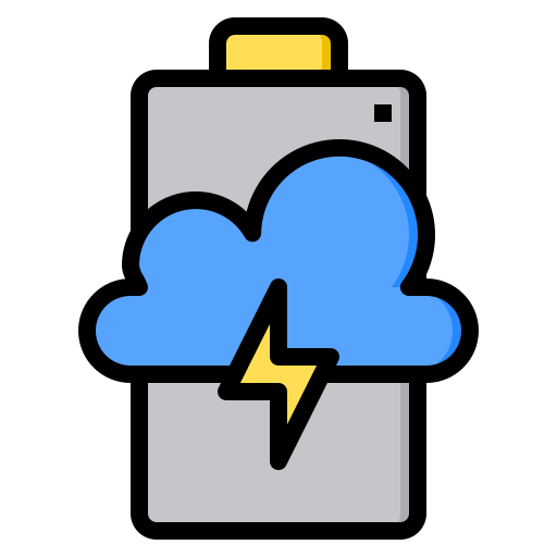 Cloud storage icon