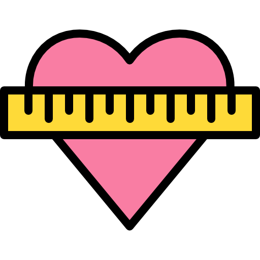 Measuring tape icon