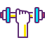 Dumbbell icon 64x64