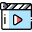 Clapperboard icône 64x64