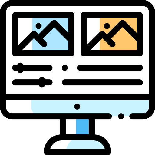 Video editor ícono